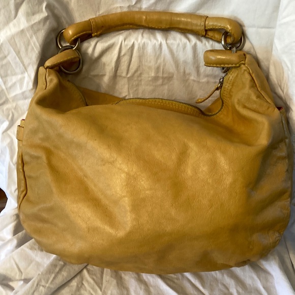 Mustard yellow Hobo Bag - Picture 1 of 8